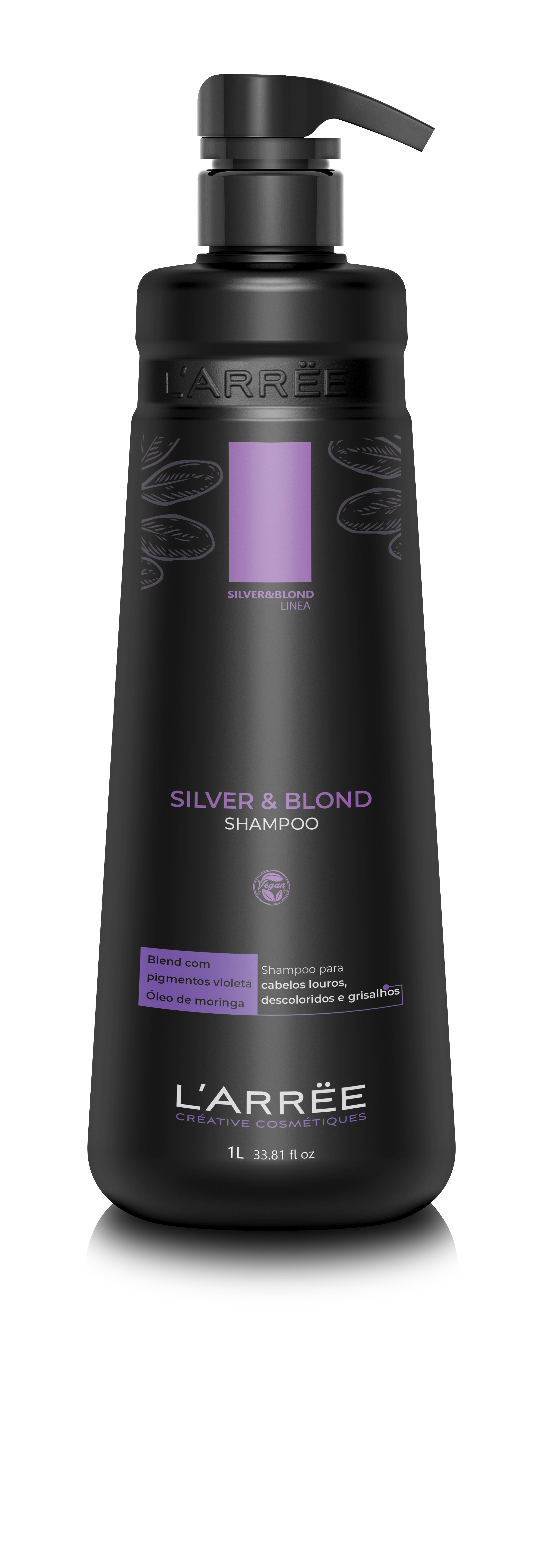 SHAMPOO SILVER & BLOND - 1000ML SHAMPOO SILVER & BLOND - 1000ML